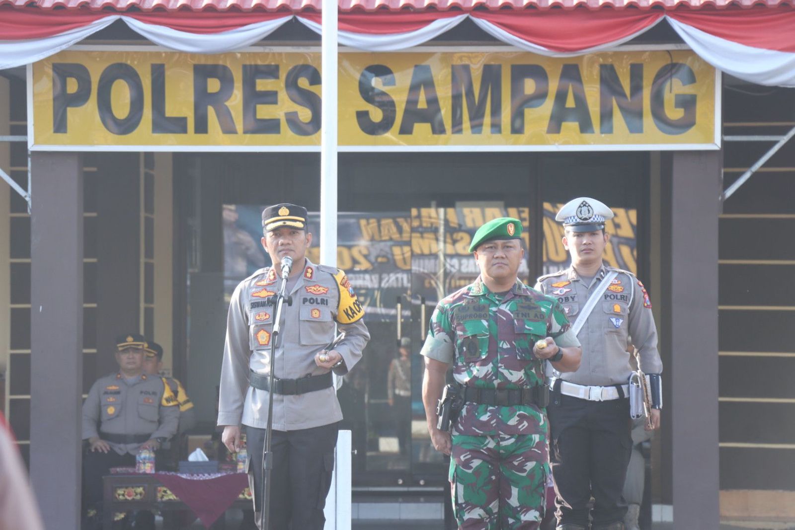 Polres Sampang Akan Maksimalkan Tilang Eletronik Menggunakan Mobil ETLE Dalam Operasi Patuh Semeru 2023