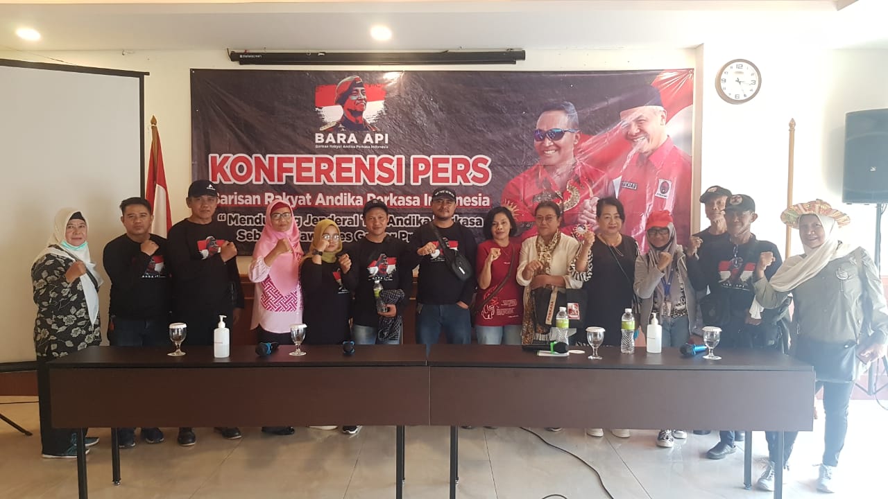 Relawan Bara API Dukung Mantan Panglima TNI Andika Perkasa Maju sebagai Cawapresnya Ganjar Pranowo