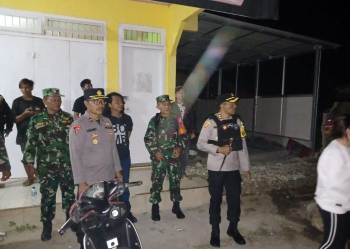 Kapolres  Bolmong Pimpin Pasukan Pengamanan Perbatasan Imandi-Tambun, Pasca Pertikaian