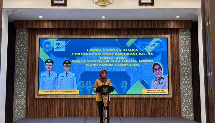 Lomba Paduan Suara Meriahkan Peringatan Hari Koperasi Ke-76 Tahun 2023 Di Kabupaten Lamongan
