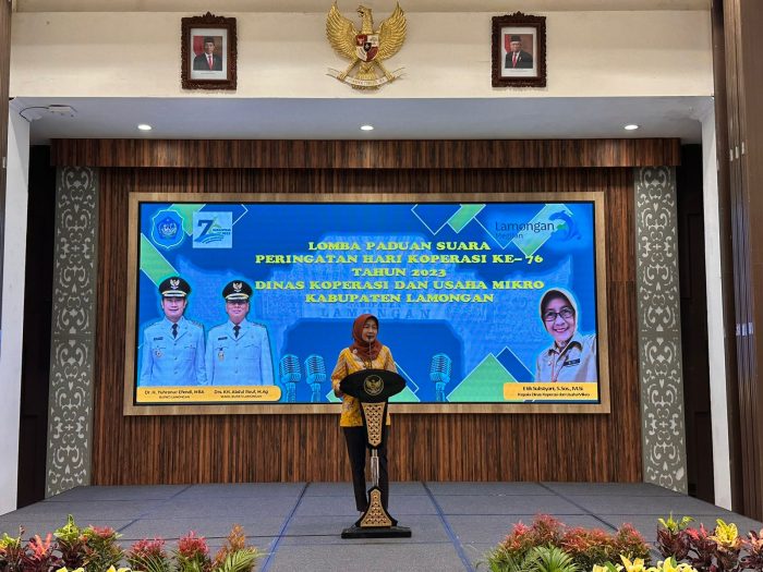 Lomba Paduan Suara Meriahkan Peringatan Hari Koperasi Ke-76 Tahun 2023 Di Kabupaten Lamongan
