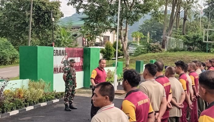 Olahraga Bersama, Cara Polsek Sekupang Menjaga Sinergitas TNI-POLRI Dan Unsur Pemerintah