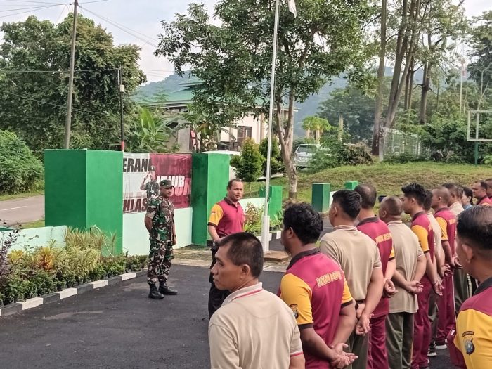 Olahraga Bersama, Cara Polsek Sekupang Menjaga Sinergitas TNI-POLRI Dan Unsur Pemerintah