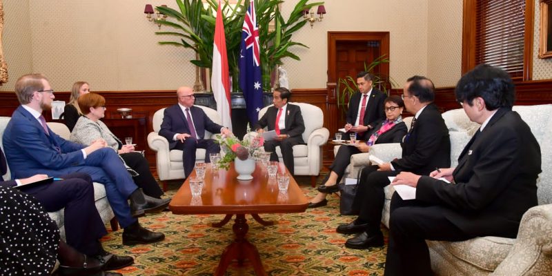 Presiden Jokowi dan Ketua Oposisi Australia Membahas Penguatan Kerja Sama Bilateral