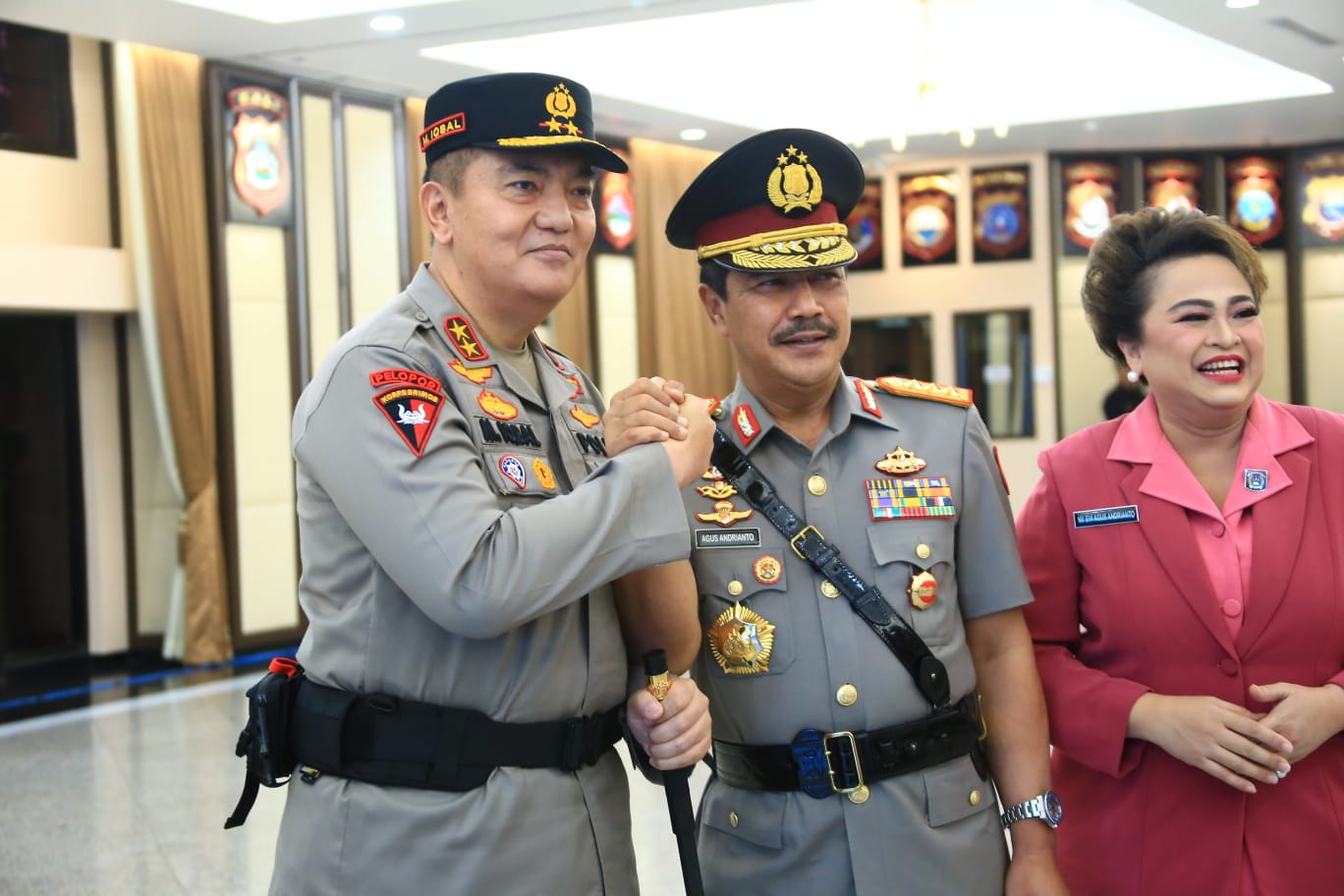 Irjen Iqbal Hadiri Sertijab dan Tradisi Pengantar Tugas Wakapolri Komjen Pol Prof. Dr. Gatot Eddy Pramono M.Si. di Jakarta
