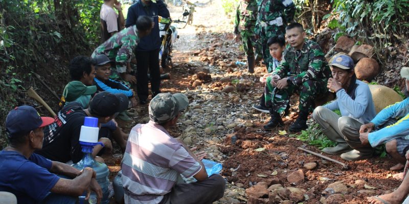 Letkol Inf Ahmad Alam Budiman, Tinjau Kesiapan TMMD Tahap II Desa Kebumen Kecamatan Tulis – Batang