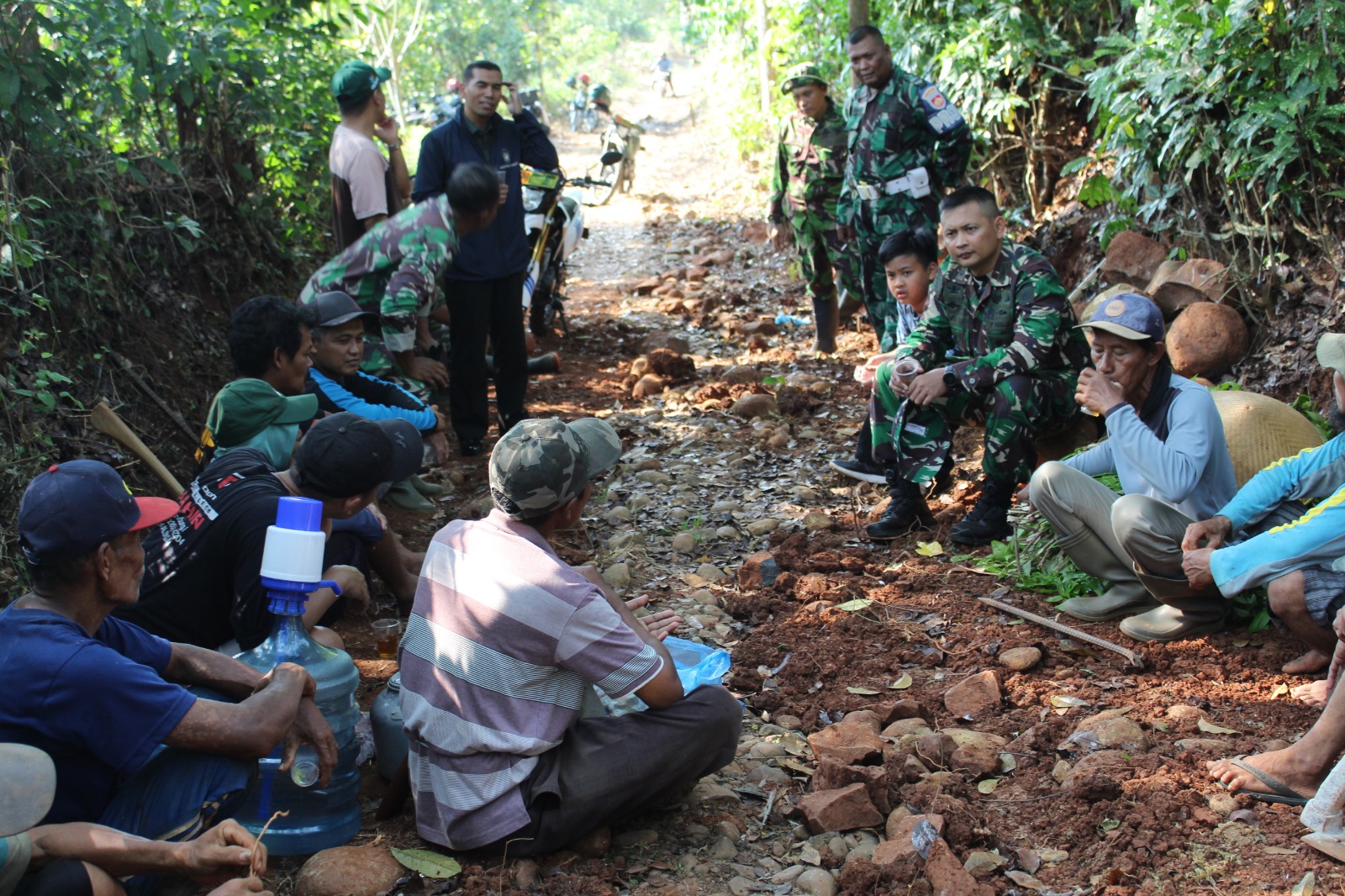 Letkol Inf Ahmad Alam Budiman, Tinjau Kesiapan TMMD Tahap II Desa Kebumen Kecamatan Tulis – Batang