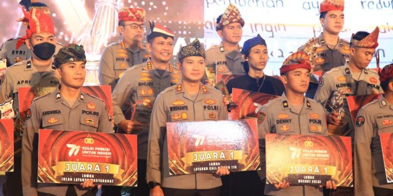 Kombes Pol Budi Hermanto Terima Penghargaan Kapolri, Lomba Layanan Polisi 110