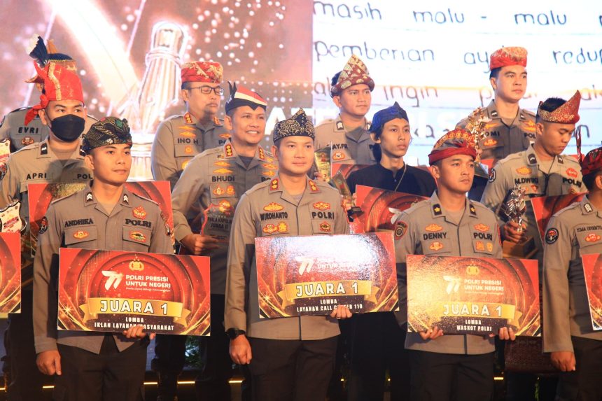 Kombes Pol Budi Hermanto Terima Penghargaan Kapolri, Lomba Layanan Polisi 110