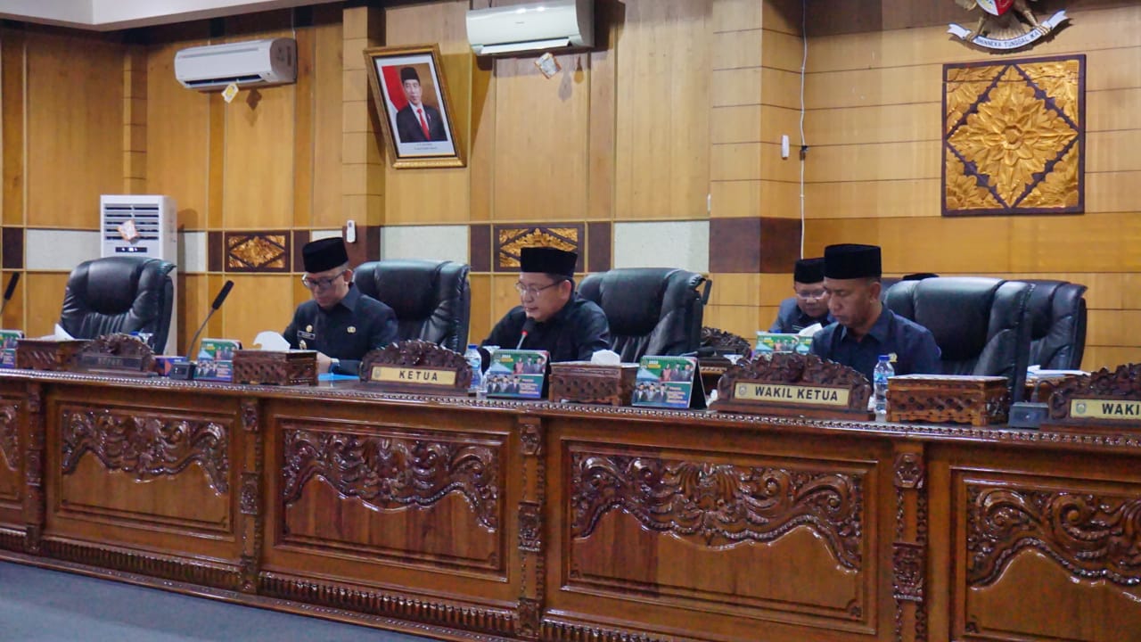 Dewan Perwakilan Rakyat Daerah Oku Gelar Sidang Paripurna Masa Persidangan Ke Tiga Tahun 2023