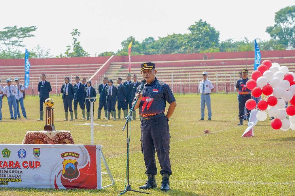 Pembukaan Bhayangkara Cup, Komitmen Polres Batang Dukung Prestasi Olahraga
