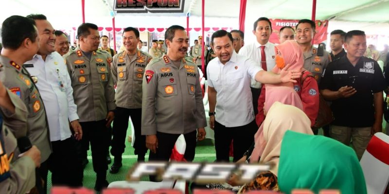 Wakapolri Gelar Bakti Sosial dan Kesehatan di Kabupaten Blora