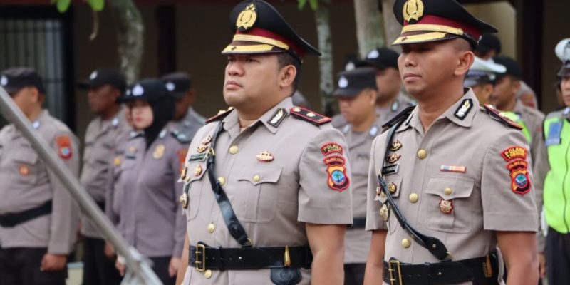Sertijab Wakapolres Kotamobagu Berserta Pejabat Utama Dan Jajaran