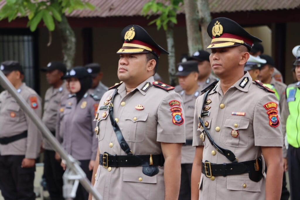 Sertijab Wakapolres Kotamobagu Berserta Pejabat Utama Dan Jajaran
