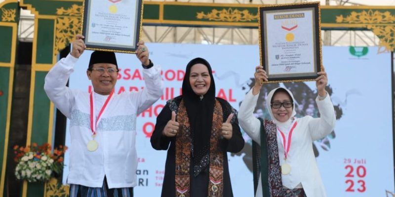 Pemecahan Rekor MURI Ini Menjadi Bagian Dari Peringatan Hari Jadi ke-113 Pemerintah Kabupaten Jombang
