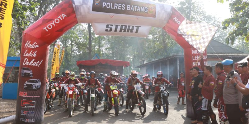 Ribuan Pemotor Ikuti Trabas Bansos Bersama Kapolda Jateng