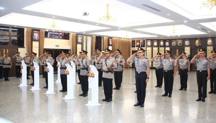 Polri Gelar Serah Terima Jabatan dan Kenaikan Pangkat, Komjen Wahyu Widada jadi Kabareskrim