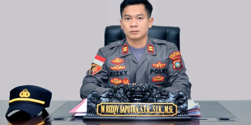 7 Perwira Polri Naik Pangkat, Kapolsek Bengkong Muhammad Rizqy Saputra Jadi AKP