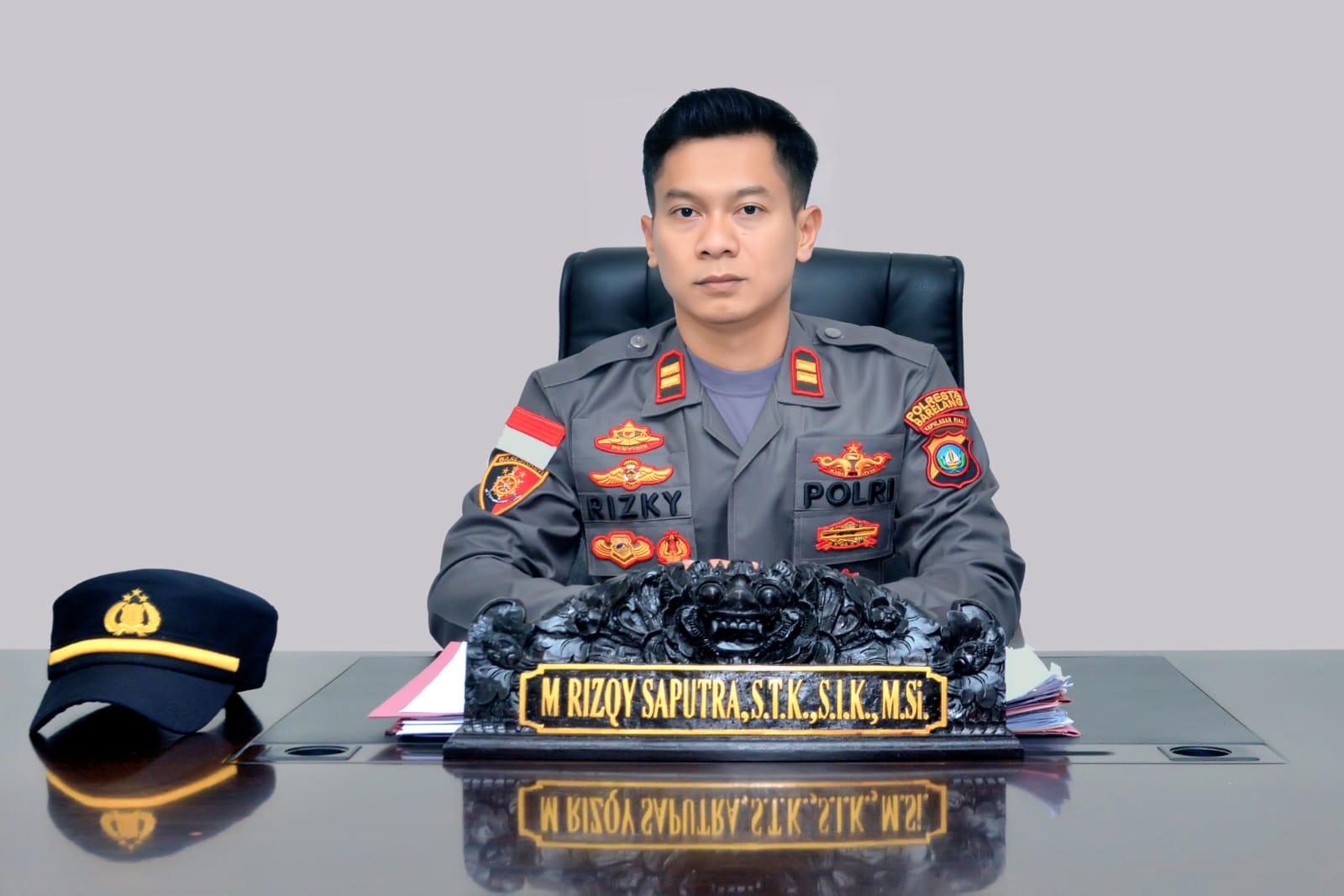7 Perwira Polri Naik Pangkat, Kapolsek Bengkong Muhammad Rizqy Saputra Jadi AKP