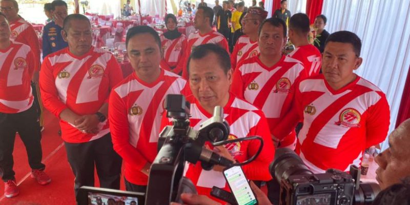 Rayakan Hari Bhayangkara ke 77 Bersama Masyarakat, Polda Jatim Gelar Fun Walk Fun Run.