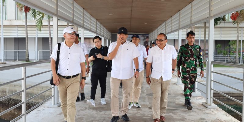 Geliat Pariwisata, Danlantamal IV Menghadiri Peresmian Terminal Khusus Pariwisata di Pulau Nirup Batam