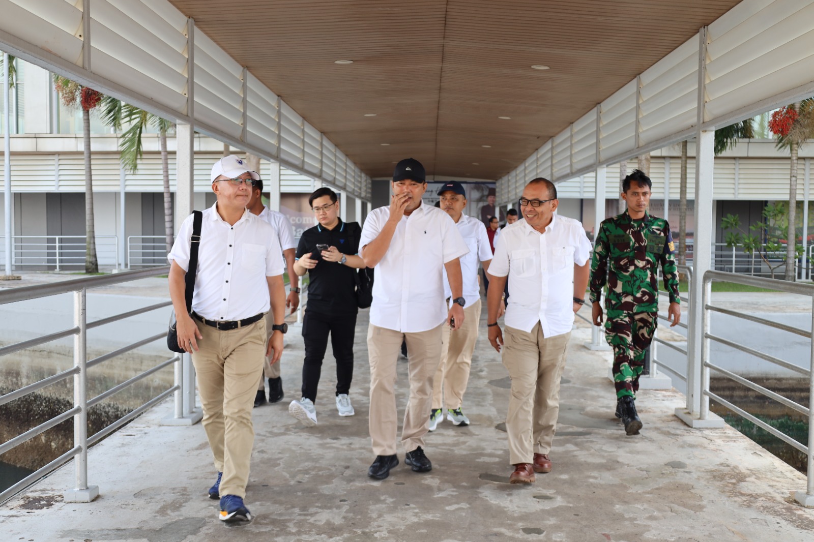 Geliat Pariwisata, Danlantamal IV Menghadiri Peresmian Terminal Khusus Pariwisata di Pulau Nirup Batam