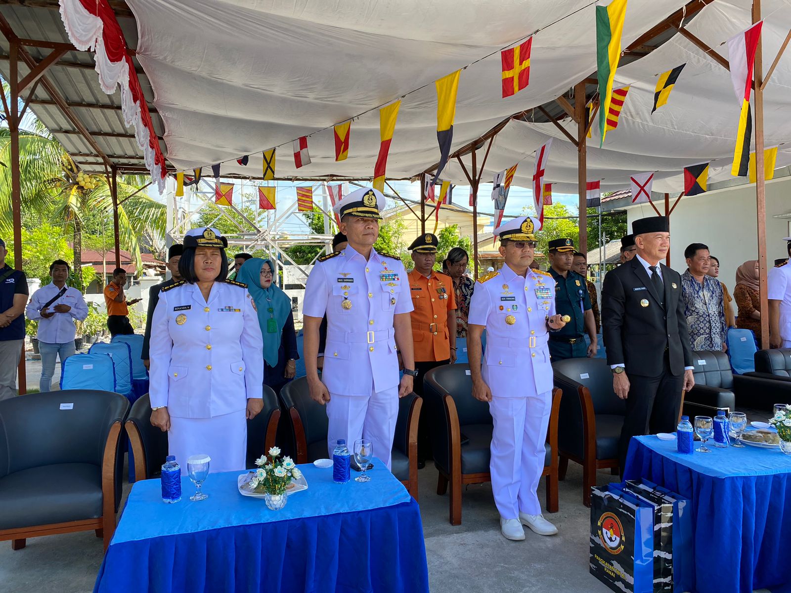Pimpin Sertijab Danlanal Ranai, Ini Pesan Danlantamal IV Batam