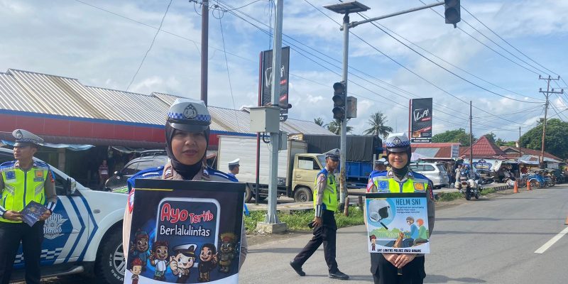 Operasi Patuh Musi 2023 Satlantas Polres Mura Sosialisasi Agar Patuh Berlalu Lintas Kepada Pengendara