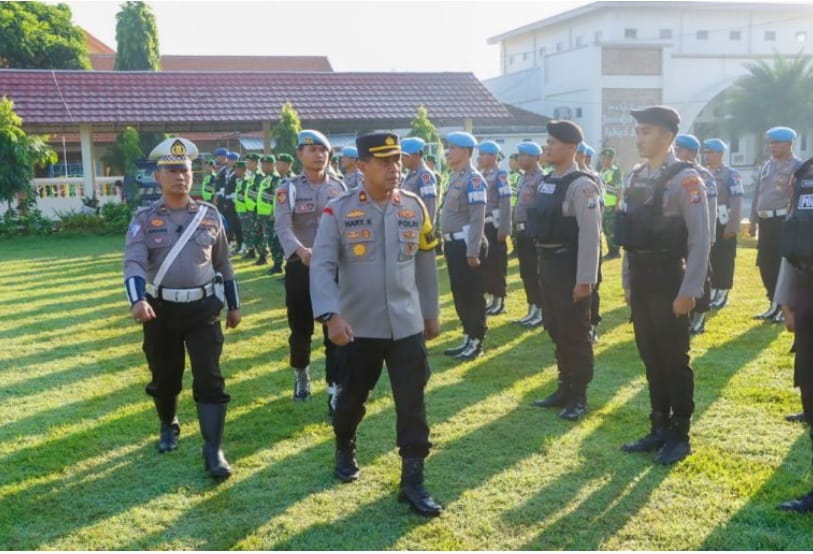 Mapolres Jombang Gelar Operasi Patuh Semeru 2023 Sasaran Pelanggaran Lalu Lintas Yang Menjadi Prioritas Penindakan