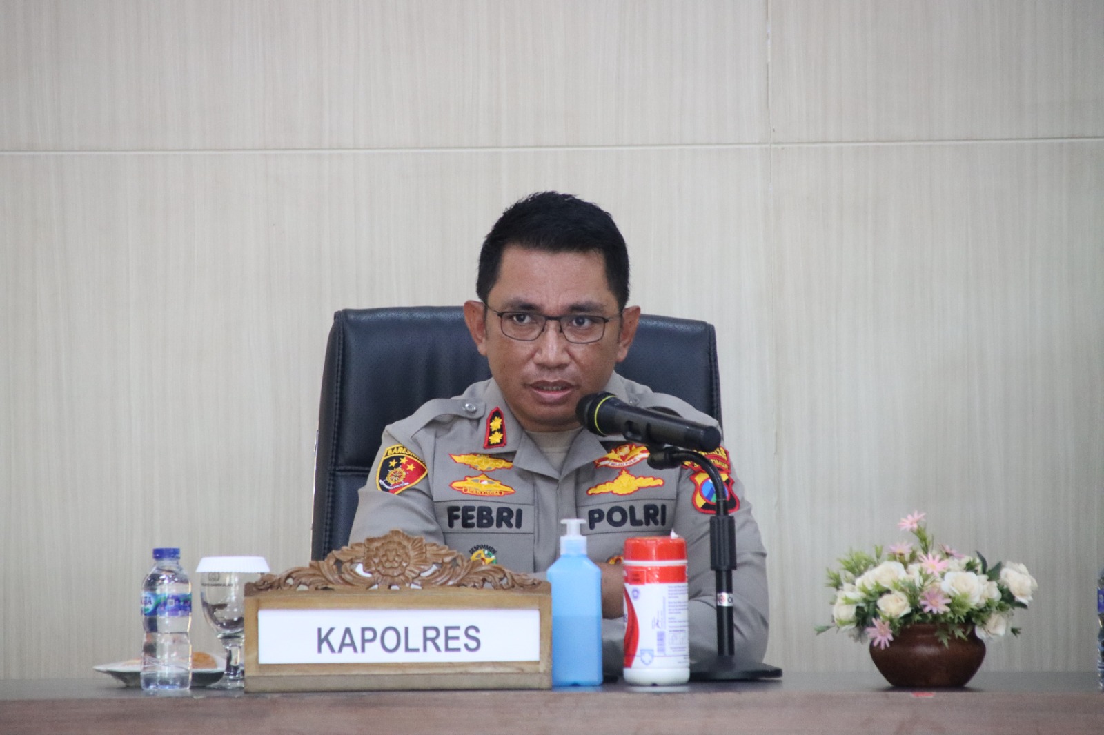 Kapolres Bangkalan “Kami Senantiasa Bersinergi Dengan Awak Media”