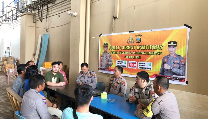 Warga Curhat Kenakalan Remaja, Begini Respon Kapolsek Bengkong!