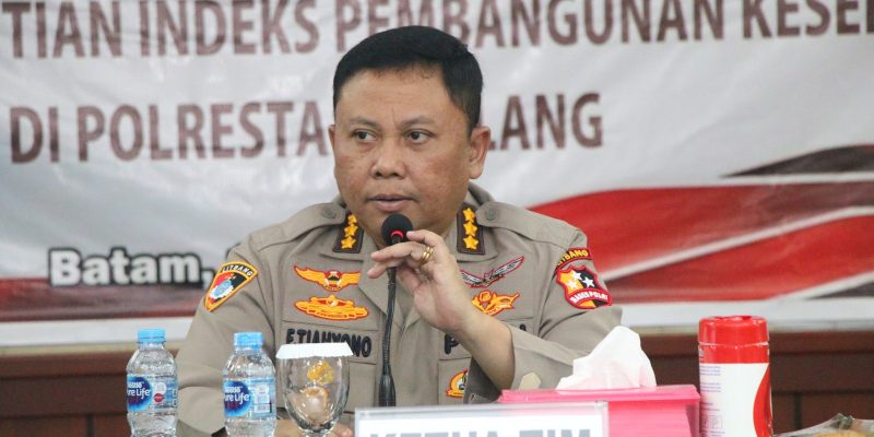 Wakapolresta Barelang: Terima Kasih Kepada Tim Puslibang Polri yang Memilih Polresta Barelang Sebagai Tempat Penelitian Kesehatan Polri