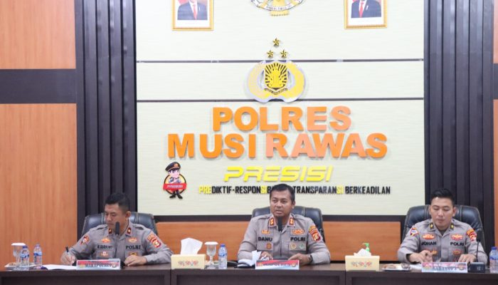 Kapolres Pimpin Langsung Gelar Opsnal TW ll Polres Mura 2023