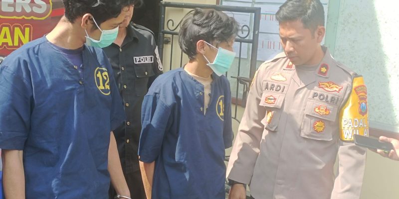 Polsek Kenjeran Berhasil Mengungkap 2 Begal Motor Yang Meresahkan Masyarakat di Jalan Sukolilo Larangan Surabaya