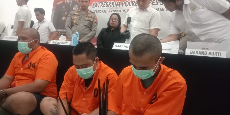 Aktor Kejahatan Dengan Modus Gembos Ban Dan 3 Pelaku Kejahatan 3C ,Berhasil Di Amankan Polrestabes Surabaya