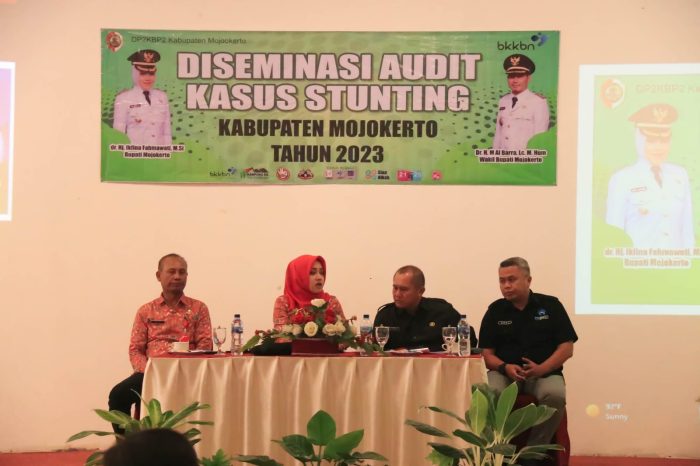 Percepatan Penurunan Stunting, Pemkab Mojokerto Gelar Diseminasi Audit Stunting
