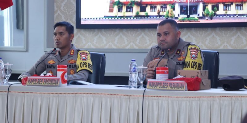 Kapolres Pasuruan Pimpin Apel Gelar Pasukan Operasi Patuh Semeru 2023