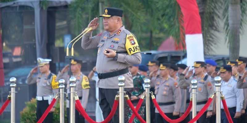 Apel Gelar Pasukan Operasi Patuh Selingi 2023 Polda Kepri