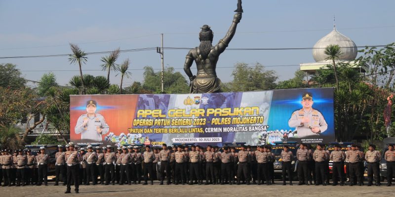 Bupati Hadiri Apel Gelar Pasukan Operasi Patuh Semeru 2023