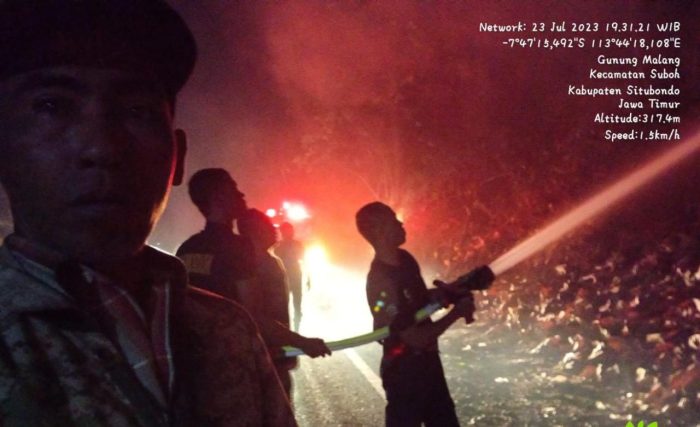 Si Jago Merah Kembali Melahap Wilayah Hutan BKPH Panarukan KPH Bondowoso