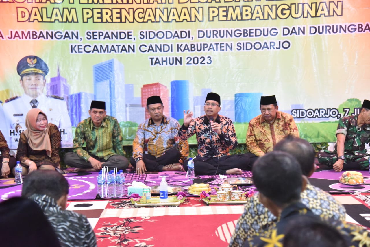 Gus Muhdlor: Pentingnya Keterlibatan Masyarakat Dalam Mewujudkan Pembangunan yang Berkesinambungan