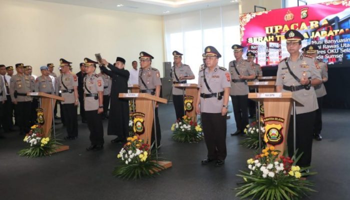 AKBP Indra Arya Yudha Resmi Jadi Kapolres LubukLinggau
