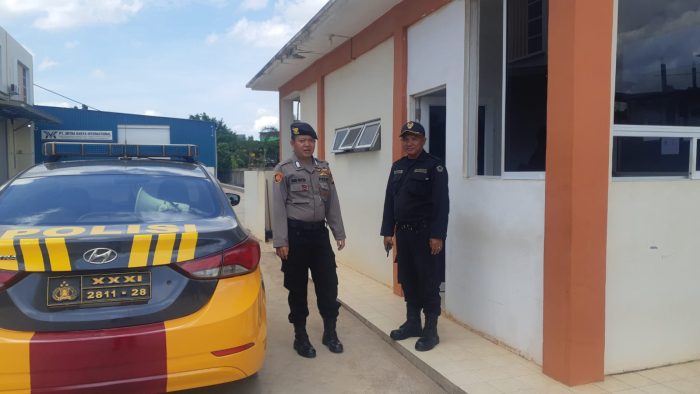 Berikan Rasa Nyaman,  Polsek Batu Ampar Lakukan Patroli Samapta Cegah Tindakan Kriminal