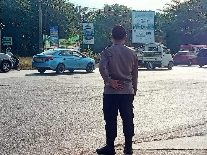 Strong point, Kapolsek Sagulung: Tujuannya Mengurai Tingkat Kemacetan Arus Lalulintas
