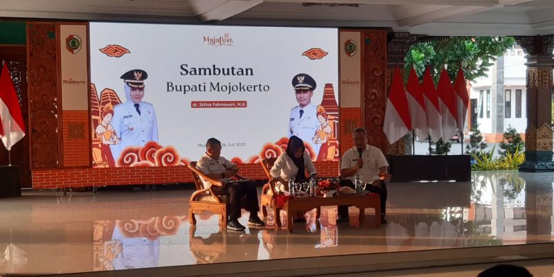 Event Majapahit Festival (Majafest) 2023 Guna Meningkatkan Ekonomi Kreatif Kabupaten Mojokerto