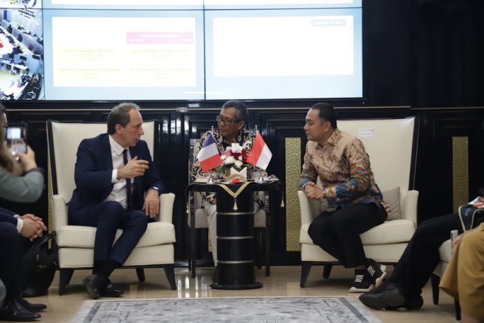 Bertemu Wali Kota Eri Cahyadi, Duta Besar Prancis Jadikan Surabaya Prioritas Kerjasama