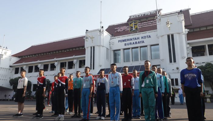 100 Anggota Tim Paskibraka Kota Surabaya 2023 Mulai Jalani Pra Pelatihan