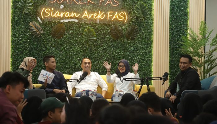 Walikota Eri Cahyadi Launching Siarek Fas, Ruang Anak Surabaya Suarakan Pendapat