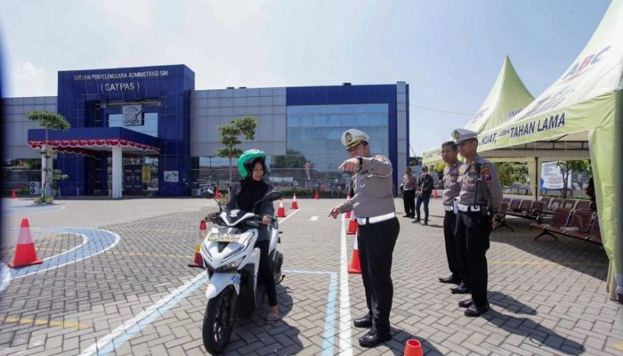 Satpas SIM Satlantas Polrestabes Surabaya, Ujian Praktik SIM Angka 8 Ditiadakan