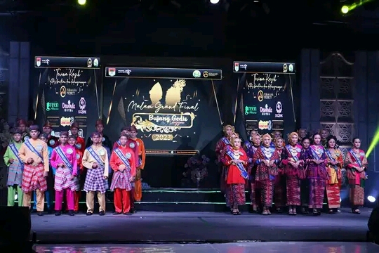 Event Duta Pariwisata, Faris Nando S  dan  Siti Fatimah Hasanah Juara Satu Bujang Gedis Linggau 2023